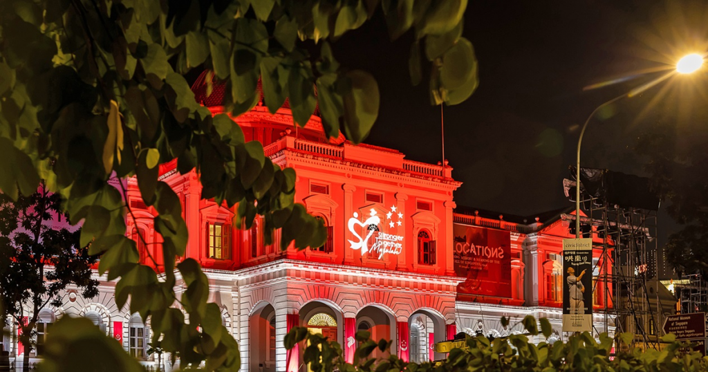 National Museum Light Up 2022 Singapore