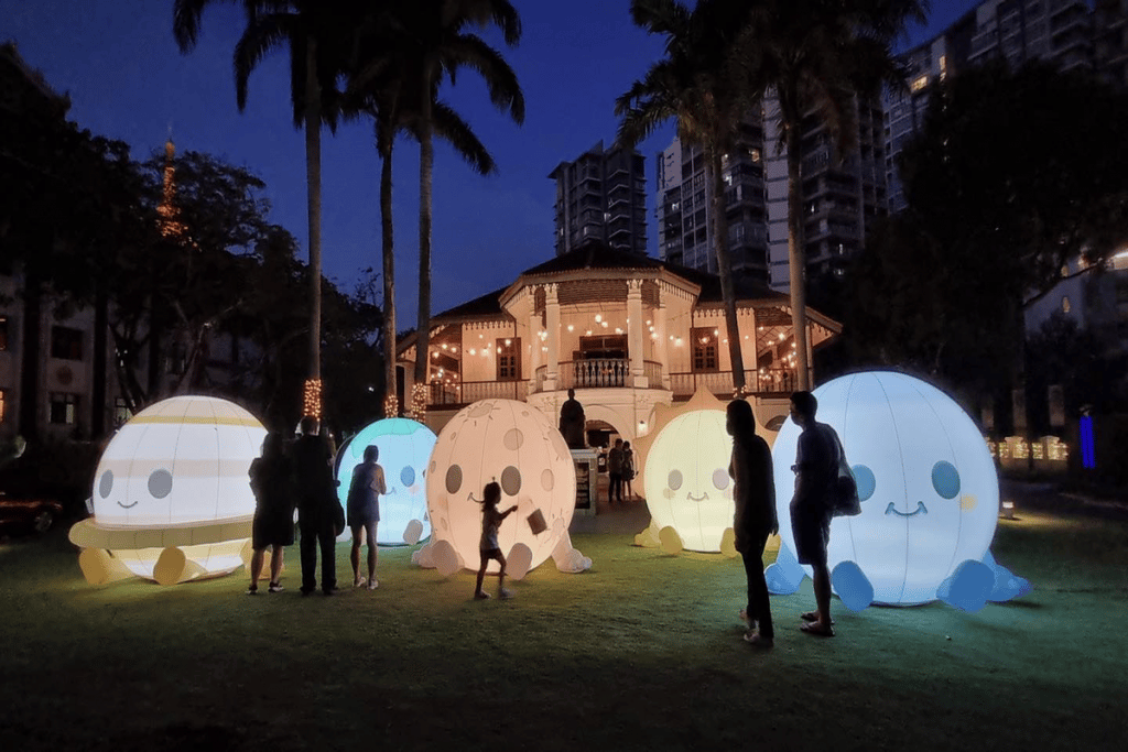 Celestial Bodies In Singapore Mid Autumn Festival 2022