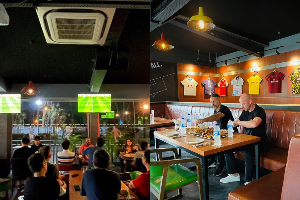 World Cup Matches at Cafe Football in Singapore 2022
