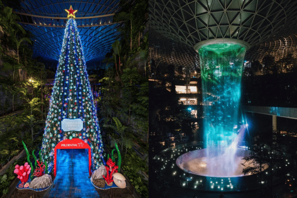 Jewel Changi Avatar Light Up Singapore Christmas