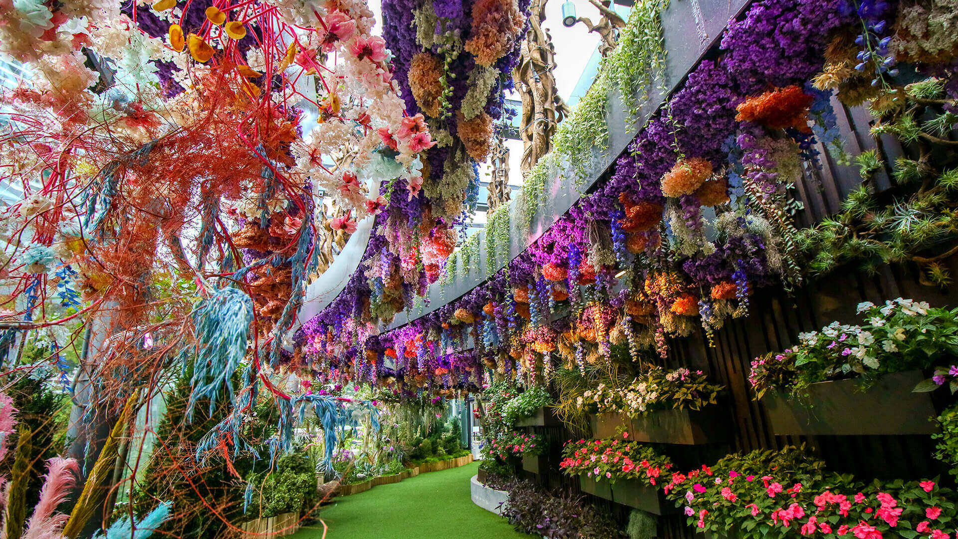Floral Fantasy experience at Gardens by the Bay